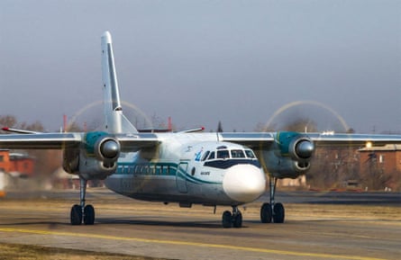 Airplane on a runway